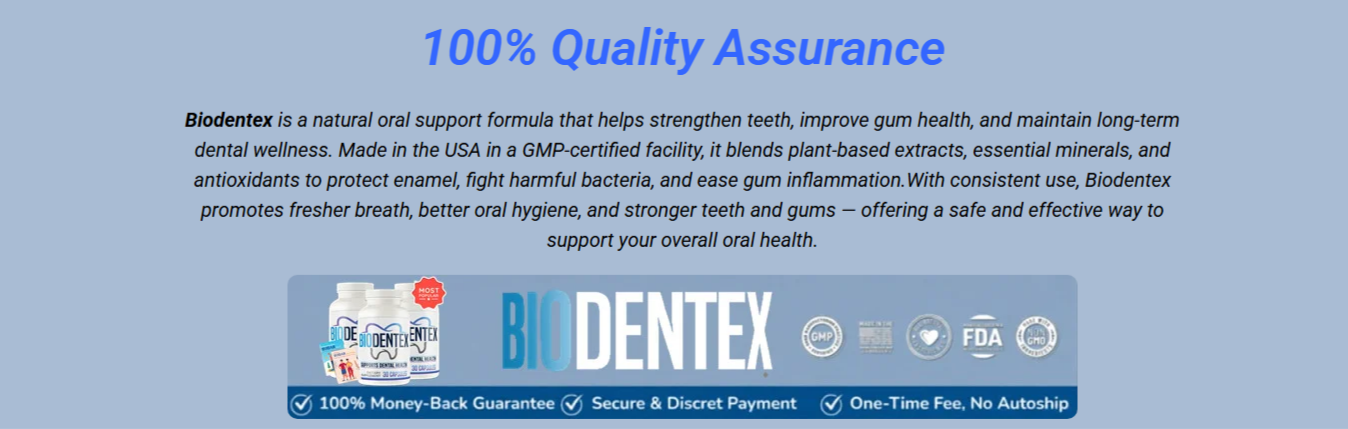 Biodentex for gums